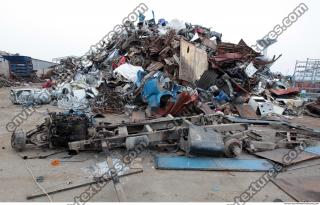 Photo Textures of Metal Scrap